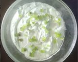 A picture of step 5 of Kiwi ice cream 🥝.