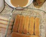Hình bước làm 2 của món Bánh Tiramisu Đơn Giản