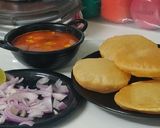 सूजी पूरी और आलू (Suji puri aur aloo recipe in Hindi) रेसिपी चरण 5 फोटो