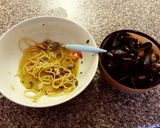 偷吃步淡菜蝦仁扁麵 Linguine con gamberi e cozze的食譜步驟13照片
