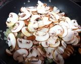 Foto del paso 1 de la receta Espaguetis con salsa blanca y champiñones