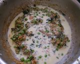 रेस्टोरेंट स्टाइल मेथी मटर मलाई करी (Restaurant style methi matar malai curry recipe in Hindi) रेसिपी चरण 6 फोटो