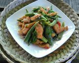 Foto langkah ke 3 dari resep Terong Tumis Ikan Asin (#pr_olahanterong).