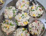 A picture of step 8 of Mix Vegetable Vermicelli idli.