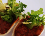Foto del paso 1 de la receta: Mini burritos con mezclum y queso sin lactosa