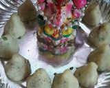A picture of step 12 of Instant mawa modak.