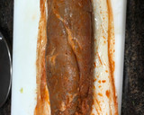 Foto del paso 6 de la receta: Solomillo de cerdo adobado con brócoli y guarnición de setas salteadas y aderezo Vidalim