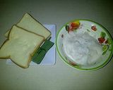 Foto langkah ke 3 dari resep Bongko Roti Kuah Santan Kelapa Muda (no kukus).