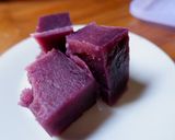 Foto langkah ke 9 dari resep Puding Ubi Ungu tanpa santan.