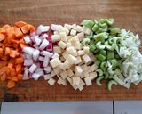 Foto del paso 1 de la receta: Sopa Cultivateur de la temporada 🍃