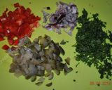 A picture of step 6 of Macaroni Salad سالاد ماکارونی.