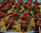 صورة لخطوة 5 من وصفة شيش طاووق مع الأرز 🍢🍚