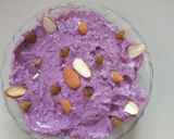 A picture of step 5 of Jamun Shrikhand.