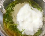 A picture of step 3 of Avocado chaas.