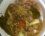 Foto langkah ke 3 dari resep Tongseng sapi pedas praktis.
