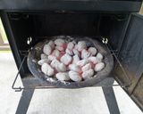 A picture of step 2 of Lee's Home Smoked Baby Back Ribs.
