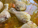 Pollo en salsa
