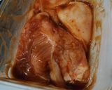 Gambar langkah 2 resipi Ayam panggang Teriyaki.