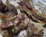Foto del paso 8 de la receta: Olla de puchero con rabo, falda, osobuco y verduras