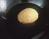 A picture of step 8 of Pani puri choley chaat.