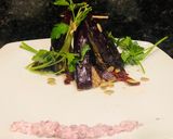 Foto del paso 3 de la receta: Lomo de Cerdo en crema de Kalamata y Berenjenas en mermelada de tomates secos