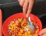 कॉर्न चाट (corn chaat recipe in hindi) रेसिपी चरण 2 फोटो