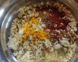 A picture of step 1 of Roti cheela.