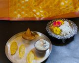 A picture of step 10 of Mango Sandesh.
