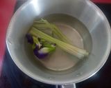 Foto langkah ke 2 dari resep 98. Teh Telang,Lemon dan Sereh.