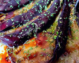 Foto del paso 6 de la receta: Berenjenas al horno en abanico con majado y glaseado Urrutia