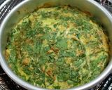 A picture of step 3 of Crustless Spinach Egg Cheese Pie.