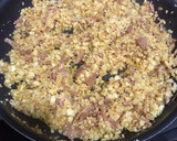 Foto del paso 6 de la receta: Migas de coliflor con chuletas de cordero a la extremeña