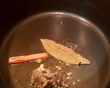 A picture of step 2 of Veg Pulav.