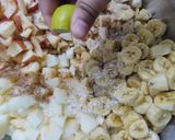 A picture of step 2 of Fruit chaat.