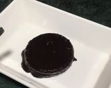 A picture of step 4 of Instant Marie biscuit Cake.