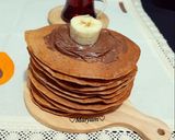 عکس مرحله 1 از دستور پن کیک گردویی