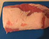 A picture of step 1 of Slow cooker ginger beer pulled pork.