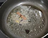 A picture of step 2 of Butter Mushroom Masala.