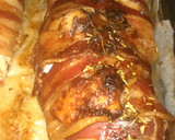 Foto del paso 5 de la receta: Pechuga de pollo abrigada rellena de queso de cabra