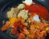 A picture of step 2 of Potato Peas Curry or Aloo Matar.