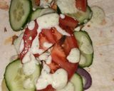 Tortilla tekercs recept fázis 4 fotója