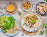 Hình bước làm 4 của món Bún mọc