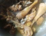 A picture of step 1 of Kienyeji chicken in coconut stew#4weekschallenge#.