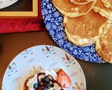 A picture of step 3 of Fluffy pancakes.