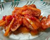 Udang tepung saos tomat langkah memasak 5 foto