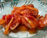 Foto langkah ke 5 dari resep Udang tepung saos tomat.