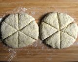 A picture of step 5 of Earl Grey Tea Scones.