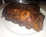 Serpenyős szójaszószos-fokhagymás sült oldalas recept fázis 5 fotója