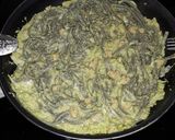 Foto del paso 4 de la receta Tallarines de espirulina con salsa de brócoli y soja texturizada