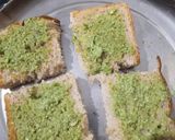 A picture of step 3 of Schezwan bread pockets.